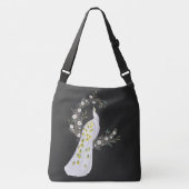 Peacock met Magnolia Crossbody Tas (Voorkant)