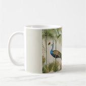 Peacock met vlinders koffiemok (Links)