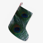 Peacock met wit kleine kerstsok (Voorkant (Hangend))