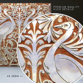 Peacock Modernista Art Barcelona 1903 Tegeltje