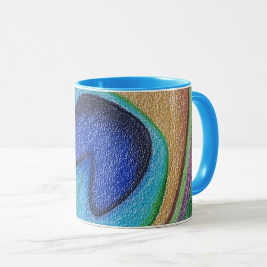 Peacock-mok Mok (Voorkant rechts)