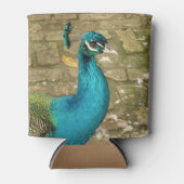 Peacock Mooie Natuur Fotografie Blikjeskoeler (Voorkant)