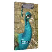 Peacock Mooie Natuur Fotografie Klembord (Rechts)
