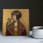 Peacock Morris Gold Burgundy Art Nouveau Portret Tegeltje<br><div class="desc">Welkom bij CreaTile! Hier vind je handgemaakte tegel design die ik persoonlijk heb gemaakt en keramische en porseleinen klei-tegels, of ze nu gekleurd of natuurlijk zijn. Ik ontwerp graag tegel en keramische producten, in de hoop je een manier te geven om je thuis om te vormen tot iets waar je...</div>