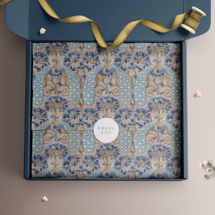 Peacock Motif van Eugène Samuel Grasset Tissue Pap Tissuepapier