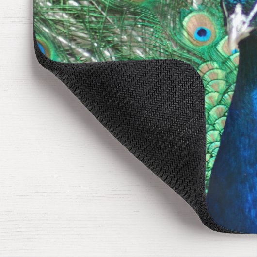 Peacock Mousepad Muismat (Hoek)