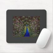 Peacock Mousepad Muismat (Met muis)