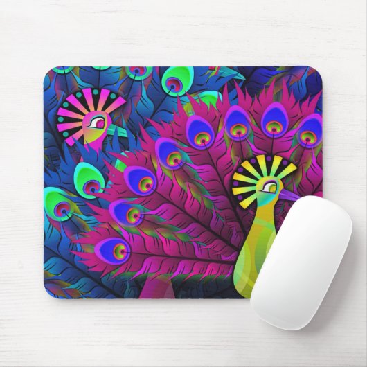 Peacock Muismat (Met muis)