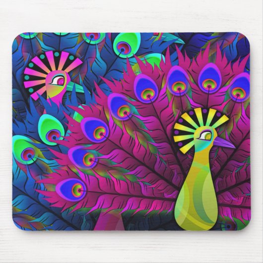 Peacock Muismat (Voorkant)