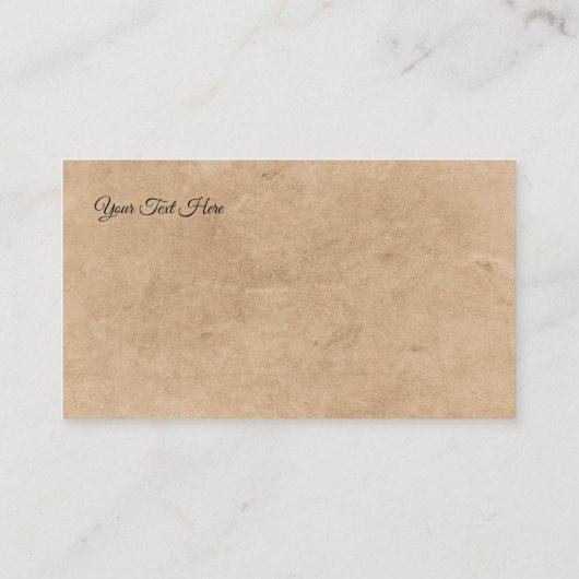  Peacock Natuurhistorisch Print Visitekaartje (Achterkant)