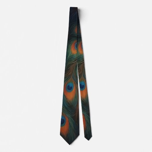 Peacock Neck Tie Stropdas (Voorkant)