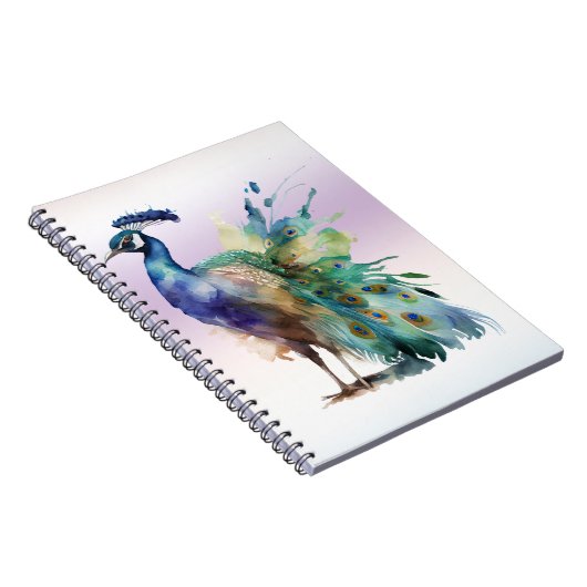  Peacock Notitieboek (Rechterzijde)