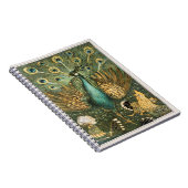 Peacock-notitieboek Notitieboek (Rechterzijde)