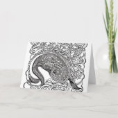 Peacock Notitiekaartje (Voorkant)