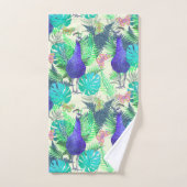 Peacock Oerwoud Bright Bad Handdoek (Handdoek)