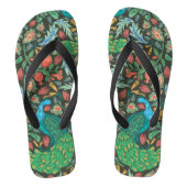 Peacock of India Chintz Teenslippers (Voetbed)