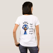Peacock om de Humor te verbeteren T-shirt (Achterkant volledig)