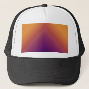 Peacock Ombre Sinaasappel Trucker Pet