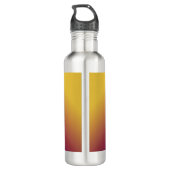 Peacock Ombre Yellow Waterfles (Achterkant)