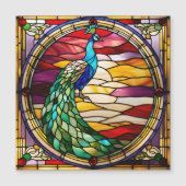 Peacock on Pink (Voorkant)