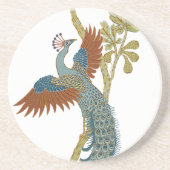  Peacock-Onderzetters Zandsteen Onderzetter (Voorkant)