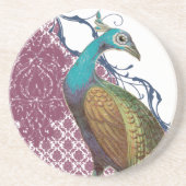  Peacock-Onderzetters Zandsteen Onderzetter (Voorkant)