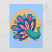  Peacock One Briefkaart (Voorkant)