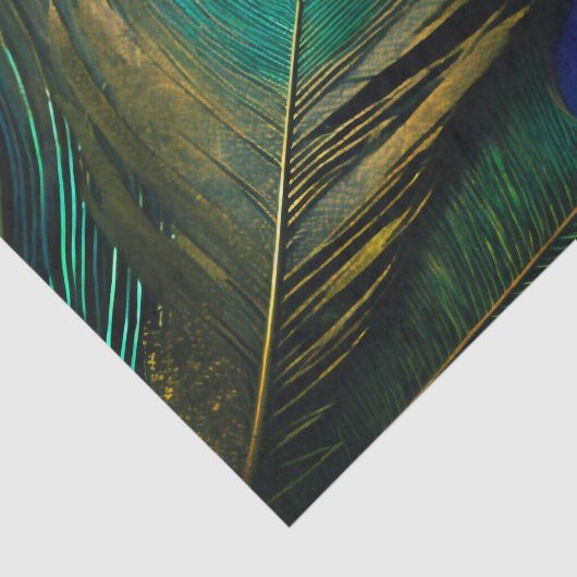 PEACOCK-ontkoppelingsdocument Tissuepapier (Detail)