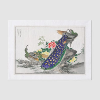 Peacock-ontkoppelpapier Tissuepapier