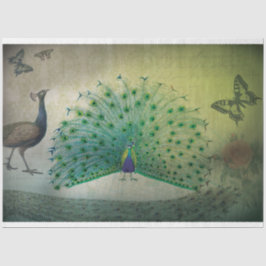 Peacock-ontkoppelpapier Tissuepapier