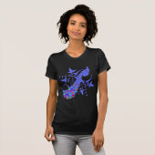 Peacock  ontwerp t-shirt (Voorkant volledig)