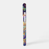 Peacock ontwerp Telefoonhoes iPhone 16 Hoesje (Linkerkant)