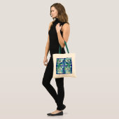 Peacock-ontwerp Tote Bag (Voorkant (model))