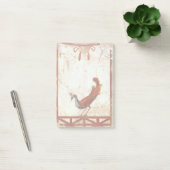 Peacock op Fresco Ancient Roman Antiek schilderen Post-it® Notes (Kantoor)