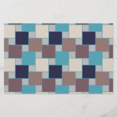 Peacock op het strand briefpapier (Voorkant)