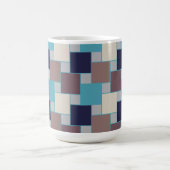 Peacock op het strand koffiemok (Center)