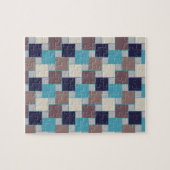 Peacock op het strand legpuzzel (Horizontaal)