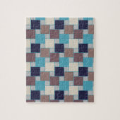 Peacock op het strand legpuzzel (Verticaal)