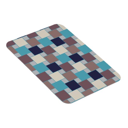 Peacock op het strand magneet (Rechterzijde)