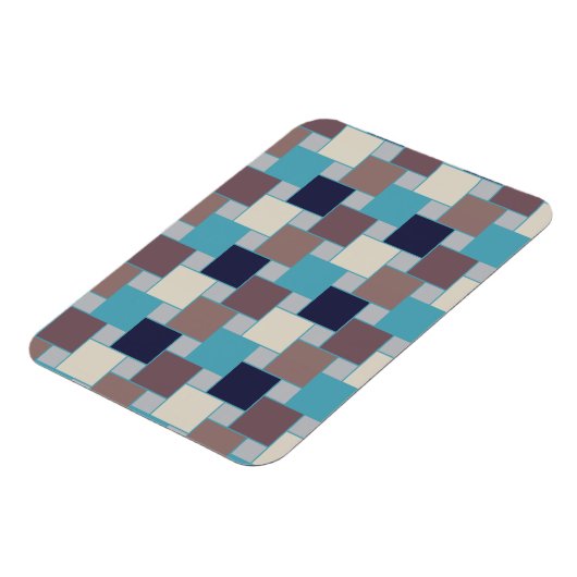 Peacock op het strand magneet (Linkerzijde)