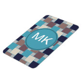 Peacock op het strand magneet (Linkerzijde)