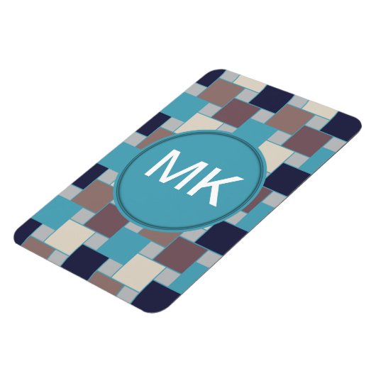 Peacock op het strand magneet (Linkerzijde)