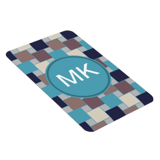 Peacock op het strand magneet (Rechterzijde)