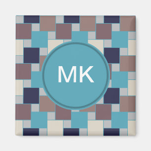 Peacock op het strand magneet