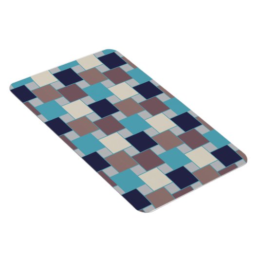 Peacock op het strand magneet (Rechterzijde)