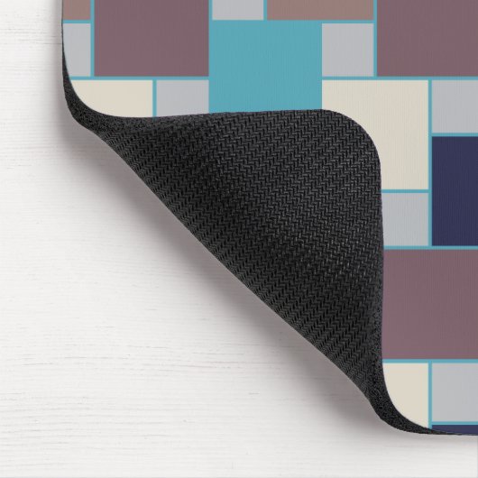 Peacock op het strand muismat (Hoek)