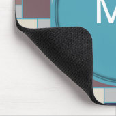 Peacock op het strand muismat (Hoek)