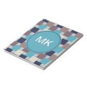 Peacock op het strand notitieblok (Linkerzijde)