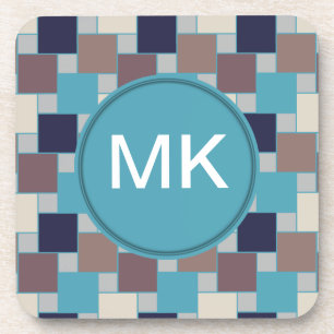 Peacock op het strand onderzetter