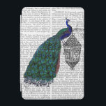 Peacock op lamp iPad mini cover<br><div class="desc">Dieren en Natuur</div>